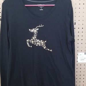 Croft & Barrow Long Sleeved Tee Shirt